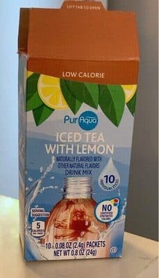 Iced Tea With Lemon