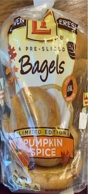 Pumpkin Spice Bagels