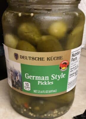 German Style Pickles