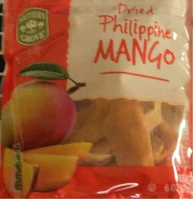 Dried Philippine mangoes