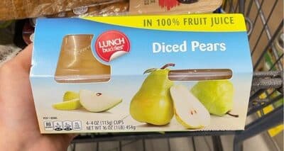 Diced Pears
