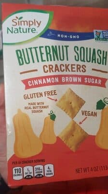 Butternut Squash Crackers