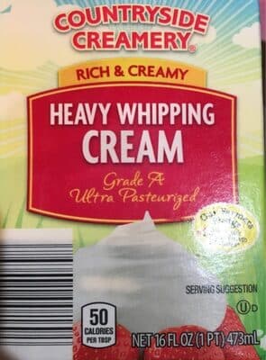 Whipping cream