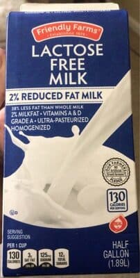 Lactose Free Milk