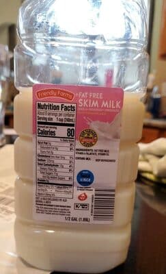 Fat Free Skim Milk