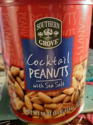 Cocktail Peanuts with Sea Salt