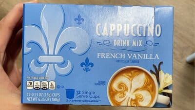 Cappuccino drink mix