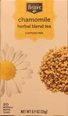 Chamomile Benner Tea