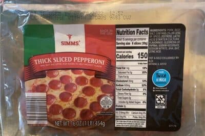 Thick Sliced Pepperoni