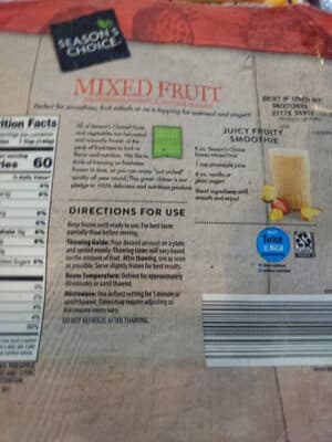 Mixed Fruit