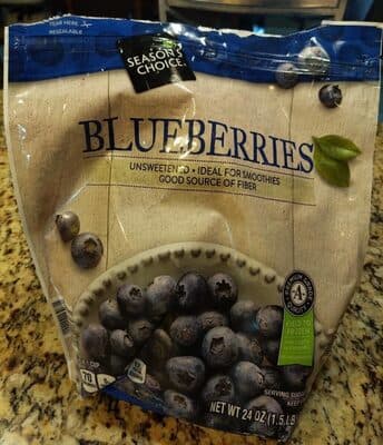 Frozen Blueberries