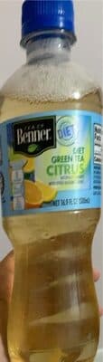 Diet green tea citrus