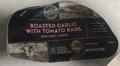Roasted garlic with tomato basil