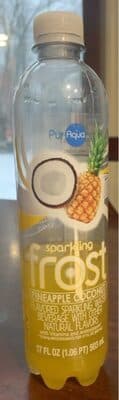 Pineapple Coconut Flavored Sparkling Frost Water Beverage