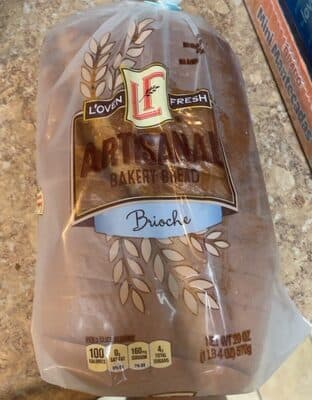 Artisanal bakery bread