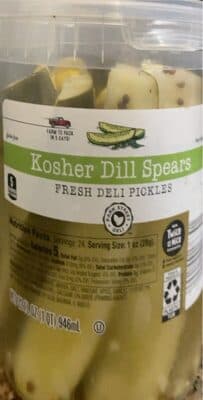 Kosher Dill Spears