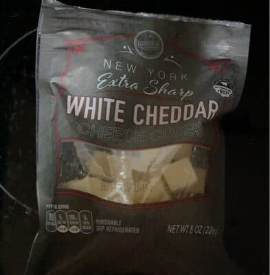 White Cheddar Cheese Cubes