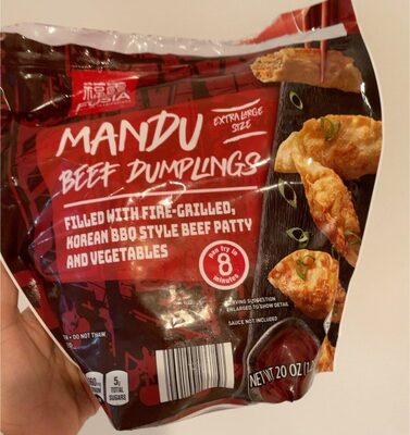 Mandu Beef Dumplings