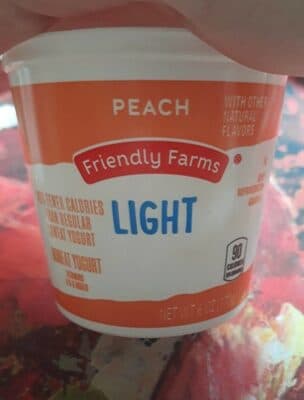 Light Peach Yogurt