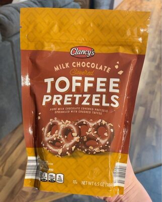 Toffee pretzels
