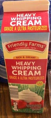 Heavy whipping cream