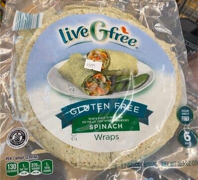 Spinach gluten free