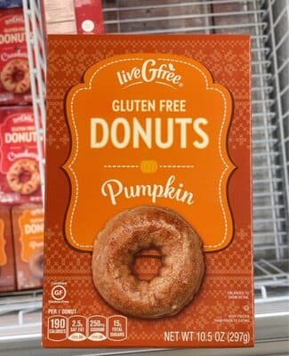 Gluten free donuts pumpkin