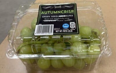 Autumn Crisp Green Grapes