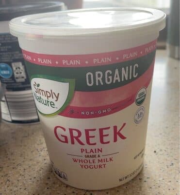 Greek Plain Whole Milk Yogurt