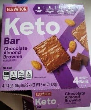 Chocolate Almond Brownie Keto Bar