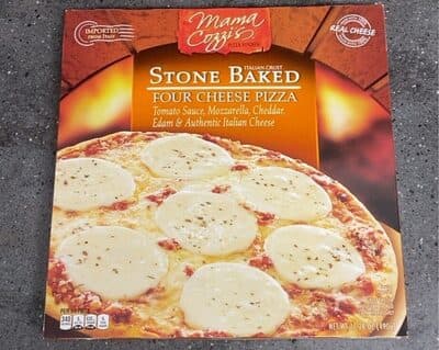 Stone baked Four cheese Pizza
