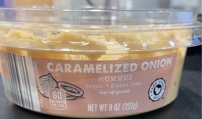 Caramelized onion Hummus