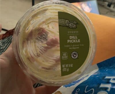 Dill Pickle Hummus