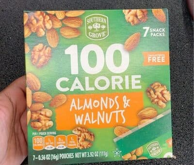 Almonds and walnuts