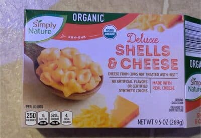 Organic Deluxe Shells and Cheese