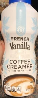 French vanilla coffee creamer