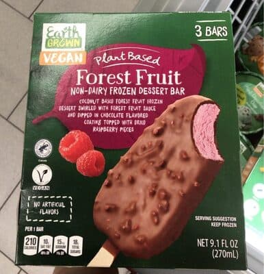 Plant based forest fruit bar