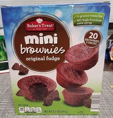Mini Brownies Original Fudge