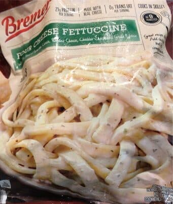 Four cheese fettuccine