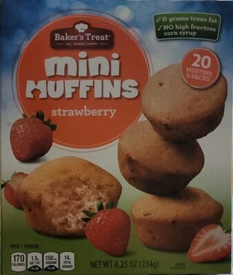 Mini Muffins Strawberry