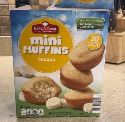 Banana Mini Muffins