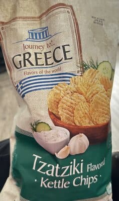 Tzatziki Flavored Kettle Chips