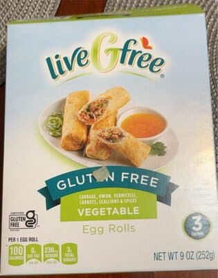 Gluten Free Vegetable Egg Rolls