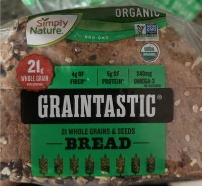 Graintastic 21 Whole Grains & Seeds Bread