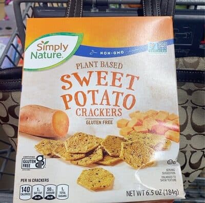 Sweet Potato Crackers