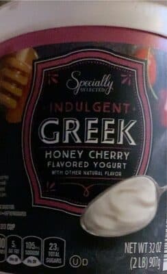 Greek Honey Cherry Yogurt