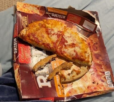 rising crust four cheese pizza
