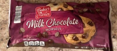 Milk chocolate morsels