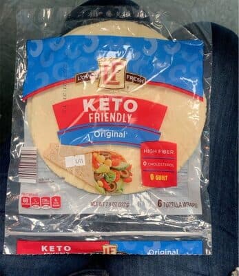 Keto tortilla