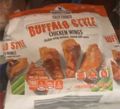 Buffalo styled Chicken Wings
